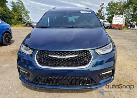 2022 Chrysler Pacifica Pinnacle z USA, uszkodzony, nr VIN 2C4RC3PG3NR180381